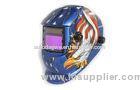 LED Tig Welding Helmet painted , auto shade and Solar Powered