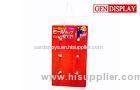 Red Glossy Sidekick Display Cardboard Retail For Baby Bottles