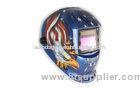 LED Tig Din 9-13 Welding Helmet painted , auto shade and Solar Powered