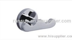 Brass Chrome robe hook,cloth hook,double metal hook bathroom accessories manufacture