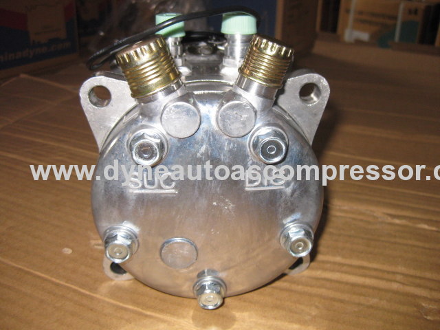 sanden auto compressor 5h11 with two Fast valve from China manufacturer ...