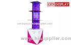 Floor Paper Wine Display Racks , Corrugated Point Of Sale Display Boxes