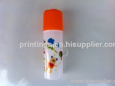 Heat transfer film for mouthwash cup