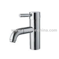 Chrome mixer Single Lever Extended Mono Basin Faucet