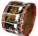 Heat transfer film for bass drum/wooden & plastic bass drum/printing sheets for musical instrument