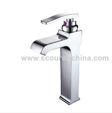 Single Lever Extended Mono Basin Faucet 35mm Wanhai ceramic cartridge