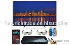 Sony KDL-60R550A 60-Inch 120Hz 3D Wifi 1080p LED HDTV with 3D Blu-ray Bundle