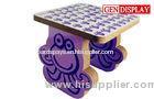Table Cartoon Graphics Corrugated Cardboard Furniture For Childrens Playing