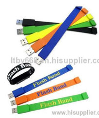 China bracelet usb flash drive factory