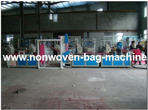 ultrasonic non woven fabric bag making machinery China