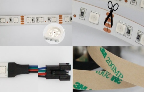 RGB LED Strip lights 12V