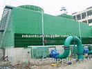 Industrial Use Square Cooling Tower with High Efficiency , 1180000 Airflow / 2000 Waterflow
