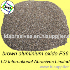 Brown fused alumina abrasives