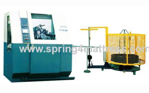 Mattress spring coiler