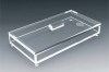 Transparent acrylic organizer display rack for cosmetic