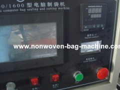 Automatic two line T-shirt bag machine