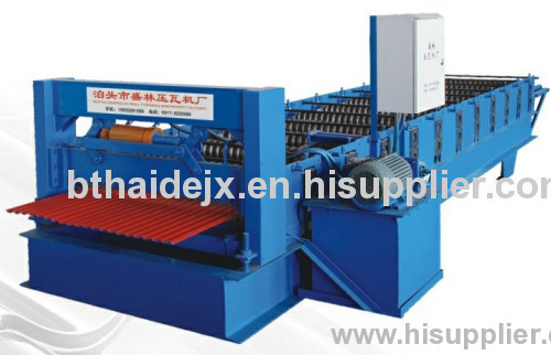 Type-1040 corrugated roll forming machine