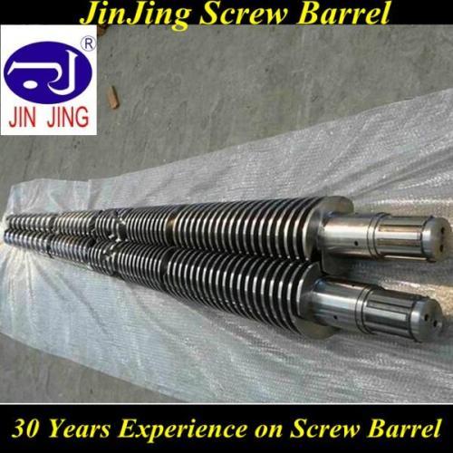 conical twin screw barrel