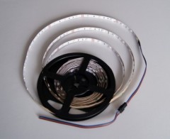 White PCB 60LED/M RGB LED Strip