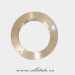 Corrosion resistant stainless steel flange