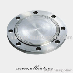 Corrosion resistant stainless steel flange