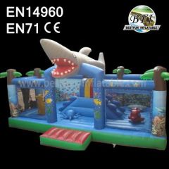 Shark Kids Inflatable Fun City