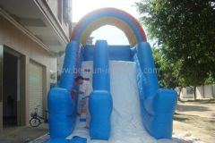 Blow Up Blue Waterslides