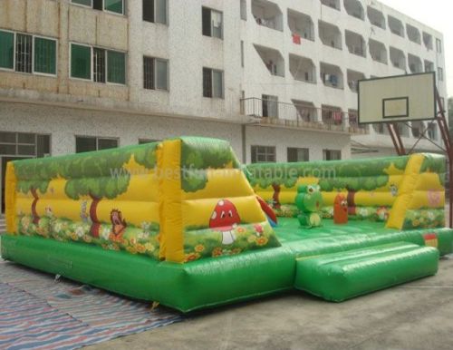 Commercial Inflatable Jungle Bounce For Toddler