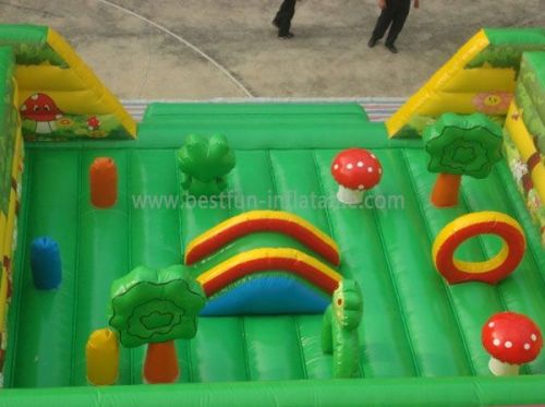 Commercial Inflatable Jungle Bounce For Toddler