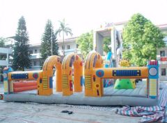 Giant Inflatable Robot Amusement Park