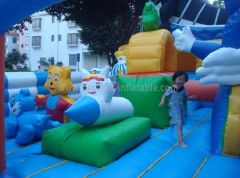 Whale Inflatable Playground 2014