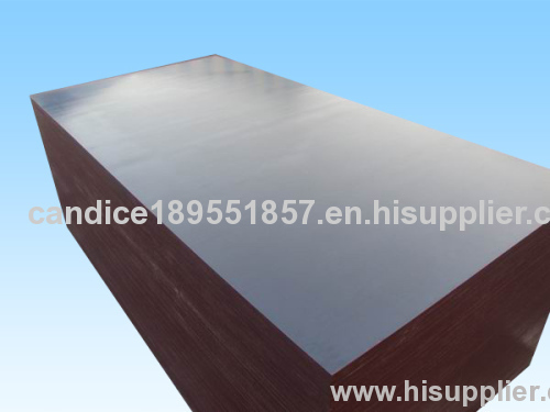 1220*2440*18mm waterproof film faced shuttering plywood manufacture