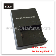 Digital camera charger MH-28 for Nikon battery EN-EL21