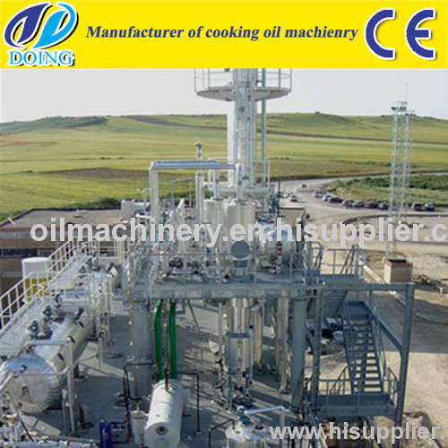Biodiesel machine for recycling used cooking oil
