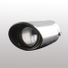 Asia automobile exhaust tip for Mazda 3