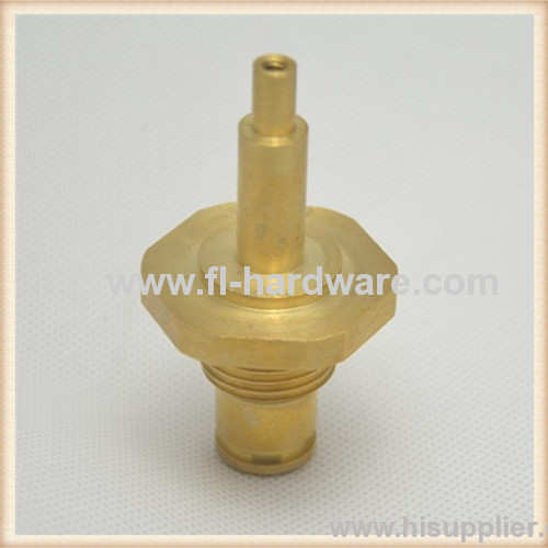 Precision brass machined parts threading with good quality and big quantity