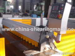 Guillotine shear for thin sheet