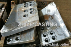 very heavey side plate excavator accessory carbon steel