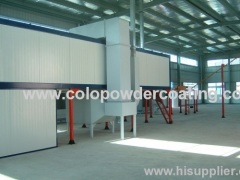 Overhead Conveyor Powder Coating Oven For Continuous Curing / Drying