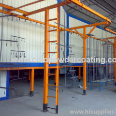 Overhead Conveyor Powder Coating Oven For Continuous Curing / Drying