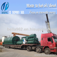 used tyre recycling plant to fuel oil