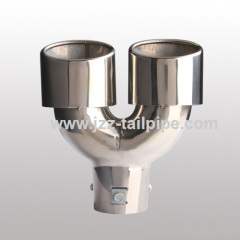 Buick Excelle XT 63mm installed hole tail pipe cover