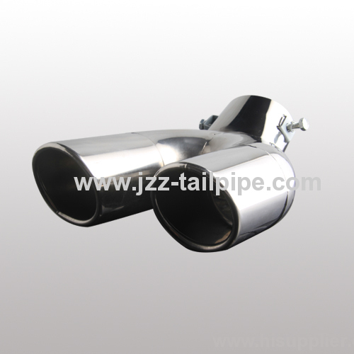 Asia car dual exhaust tail pipe for Volkswagen Bora