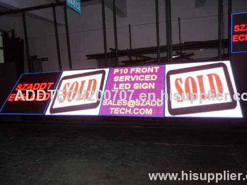 USA Front Serviced LED Sign