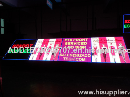 Front Accessible LED Display Sign