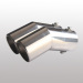 Volkswagen Bora 160mm length tail pipe cover