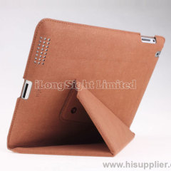 Kajsa multi-Angle fold frosted fiber case for iPad 3