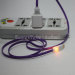 Smiley Face 8 Pin Flat Noodle LED Lighting USB Data Sync and Charger Cable for iPhone 5