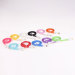 Smiley Face 8 Pin Flat Noodle LED Lighting USB Data Sync and Charger Cable for iPhone 5
