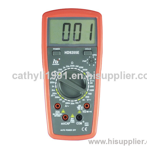 Display Digital Multimeter, Supports Data Hold